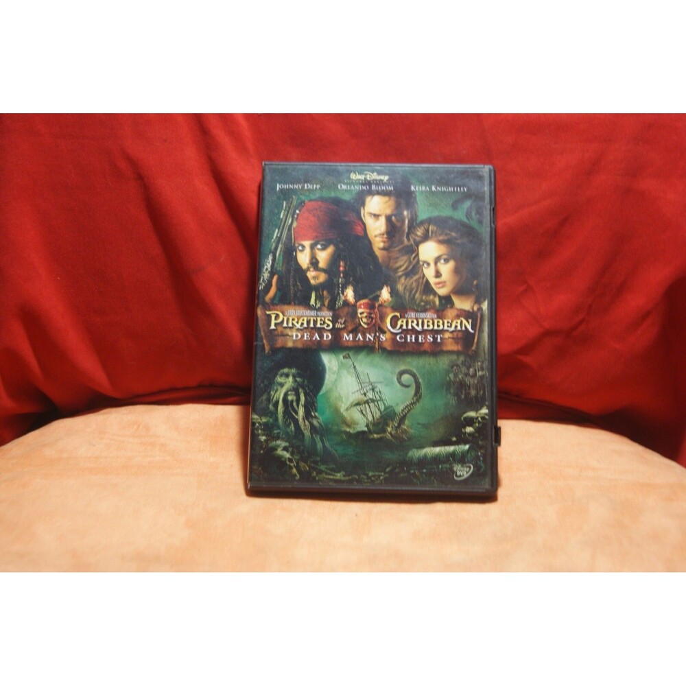 Pirates of the Caribbean: Dead Man's Chest-DVD Johnny Depp Action Adventure Sea